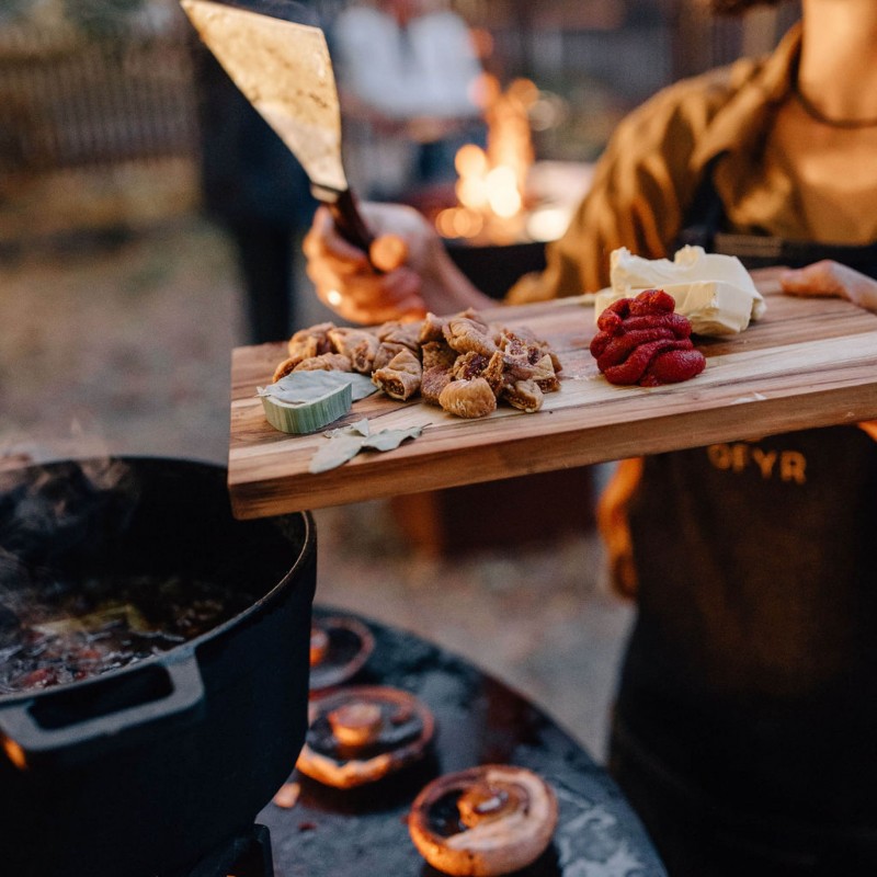 Cours de Cuisine en Plein Air dans notre Jardin Témoin